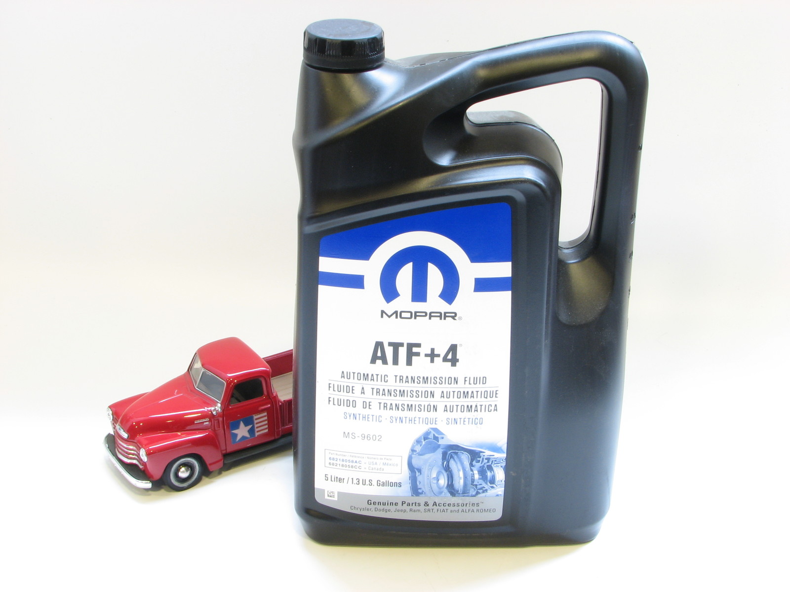 Трансмисионно и/или хидравлично масло ATF+4 /5лт (купи тук) - MOPAR 68218058CC